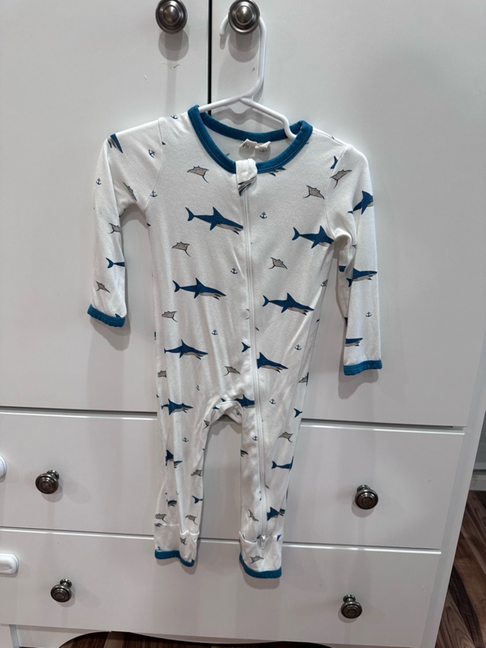 Kyte BABY Deep Sea Zip Romper